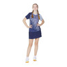 Women Badminton T Shirt 560 Navy