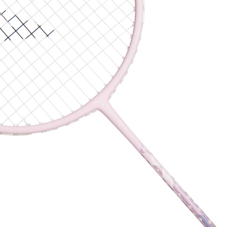 ADULT BADMINTON RACKET BR 560 SET LITE GREY PINK