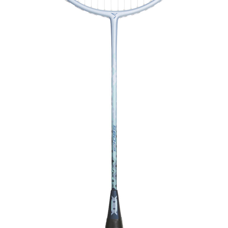 ADULT BADMINTON RACKET BR 560 SET LITE GREY PINK