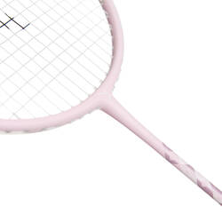 ADULT BADMINTON RACKET BR 560 SET LITE GREY PINK