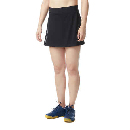 WOMEN BADMINTON SKIRT 530 BLACK