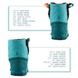 Baby Snow Boots, Baby Après-Ski WARM Turquoise