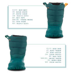 Baby Snow Boots, Baby Après-Ski WARM Turquoise