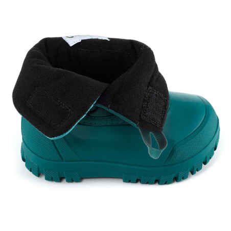 Vaikiški sniego batai ir po slidinėjimo avimi batai „Warm“, turkio spalvos