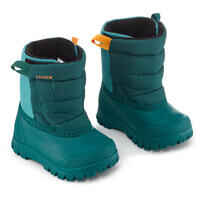 Botas nieve y apreski impermeables Bebé 18-25 Lugik Warm