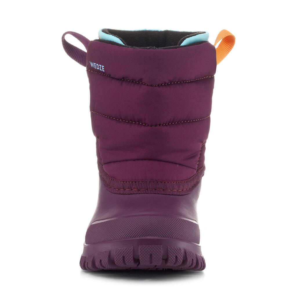 Botas para la nieve para bebé WARM turquesa 