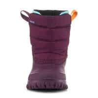 Baby Snow Boots, Baby Après-Ski WARM Purple and Turquoise