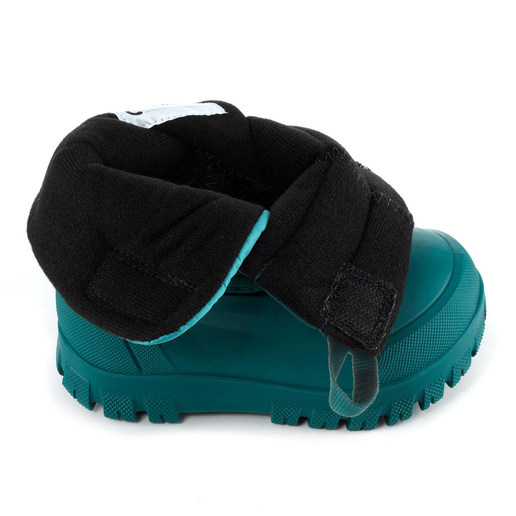 Schneestiefel Baby - Warm türkis