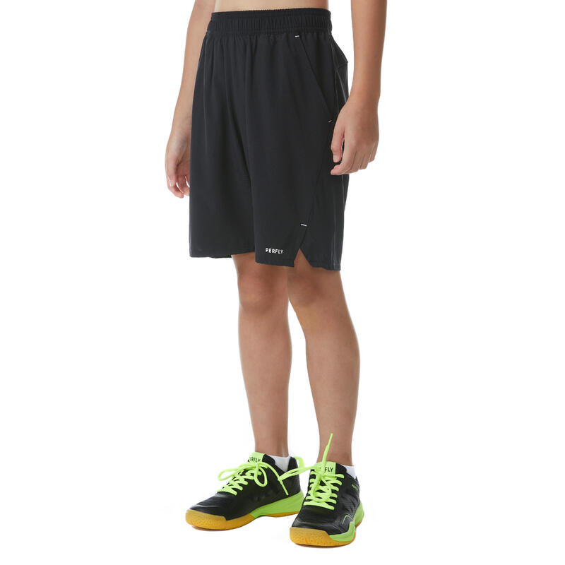 BADMINTON JUNIOR SHORT BLACK