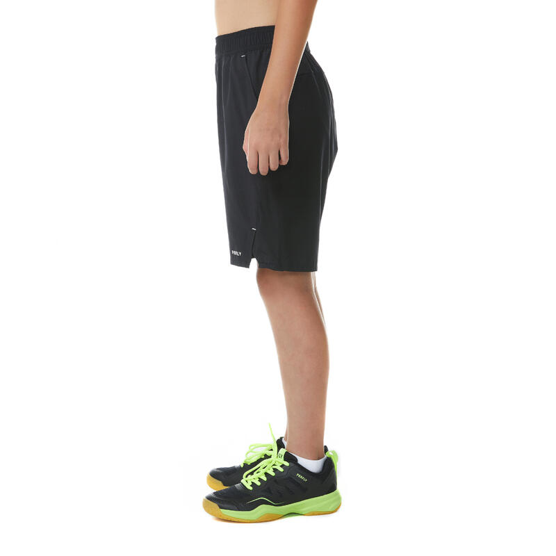 BADMINTON JUNIOR SHORT BLACK