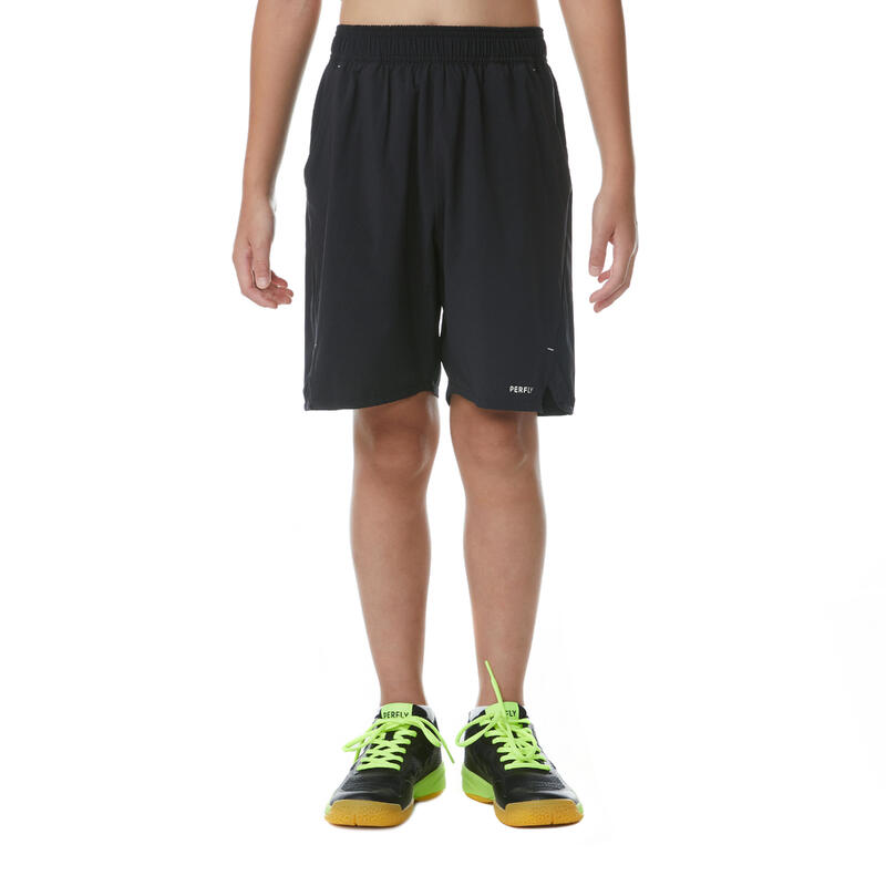 BADMINTON JUNIOR SHORT BLACK