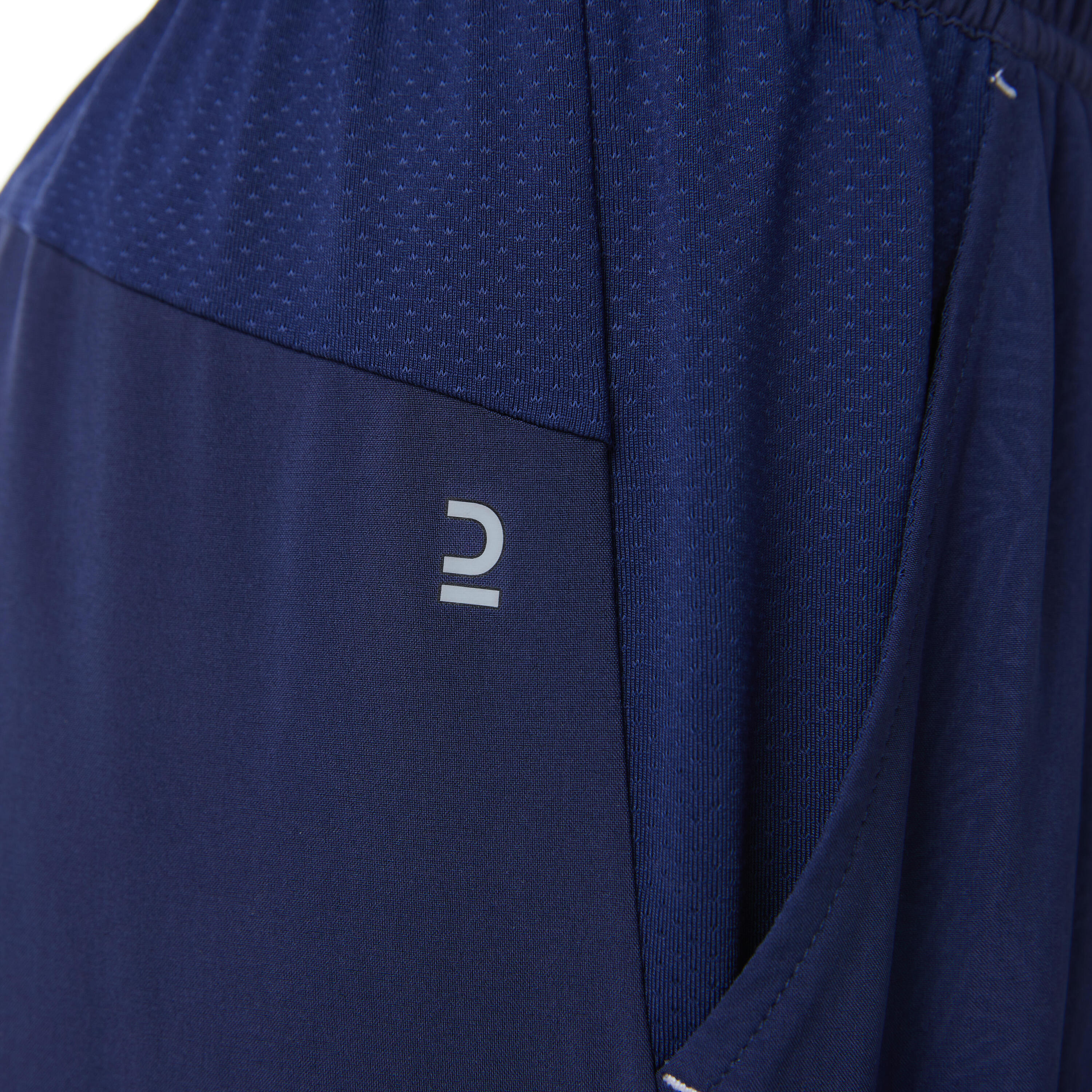Pantaloncini badminton bambino 560 blu 8/20