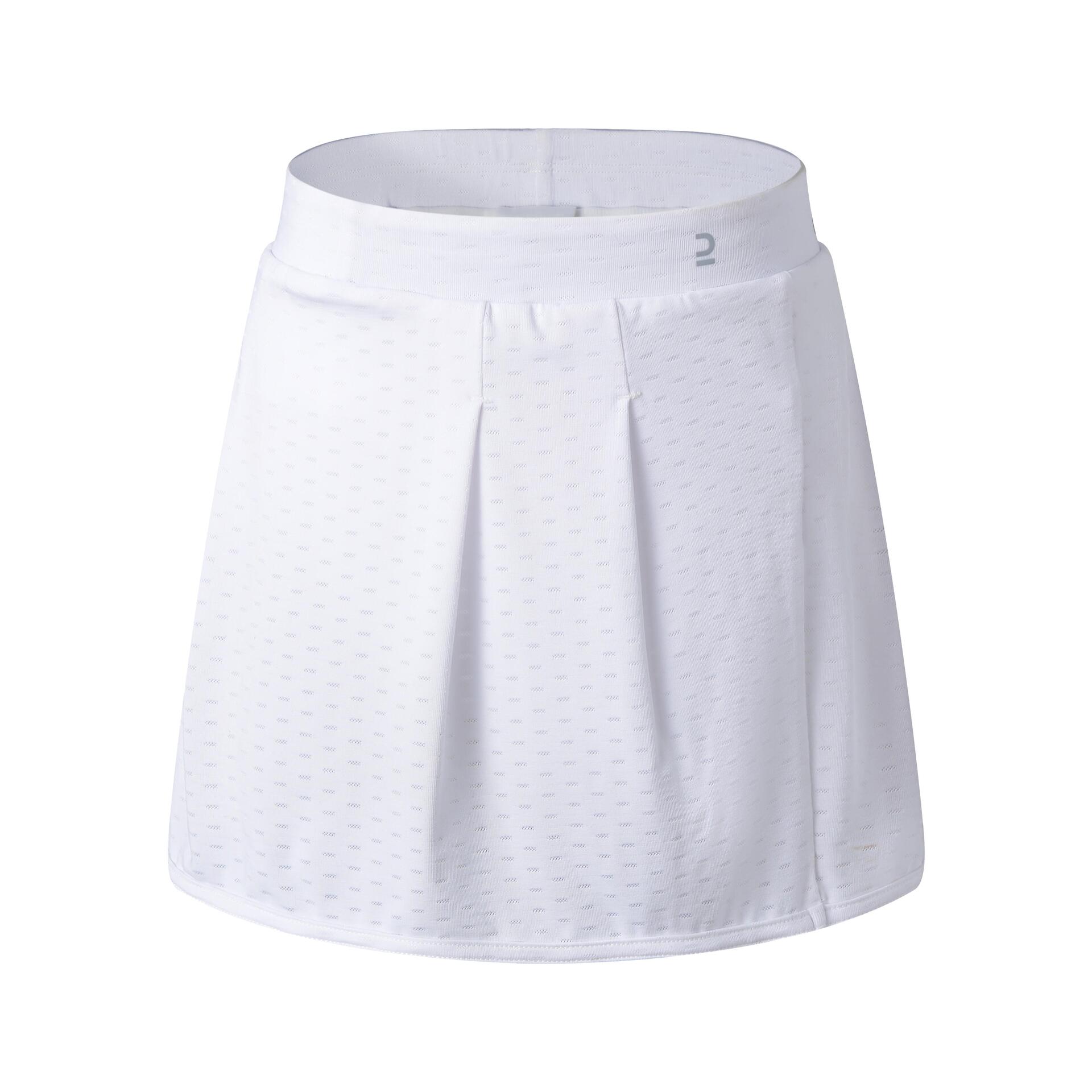 Jupe de badminton enfant 560 - blanche - Sports de Raquettes - Matériel badminton - PERFLY-Decathlon PRO - Clubs - Entreprises - Collectivités -