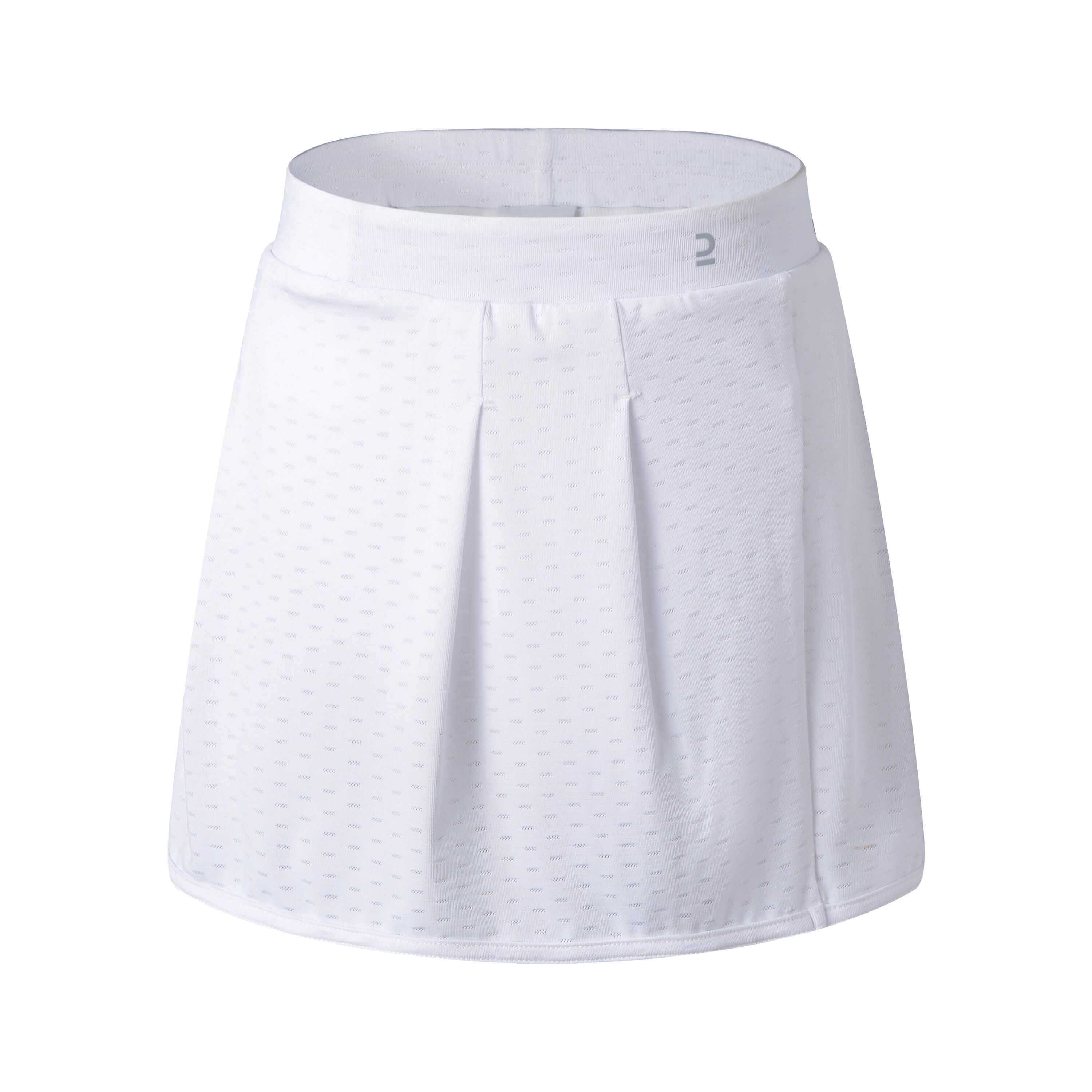 PERFLY BADMINTON JUNIOR 560 SKIRT WHITE