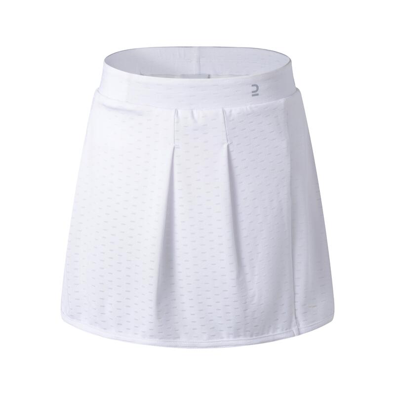 Jupe de Badminton Enfant 560 - Blanche