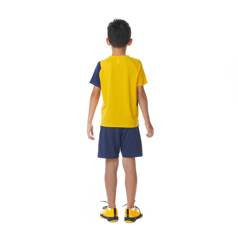 Gyerek tollaslabda póló, sárga - 560