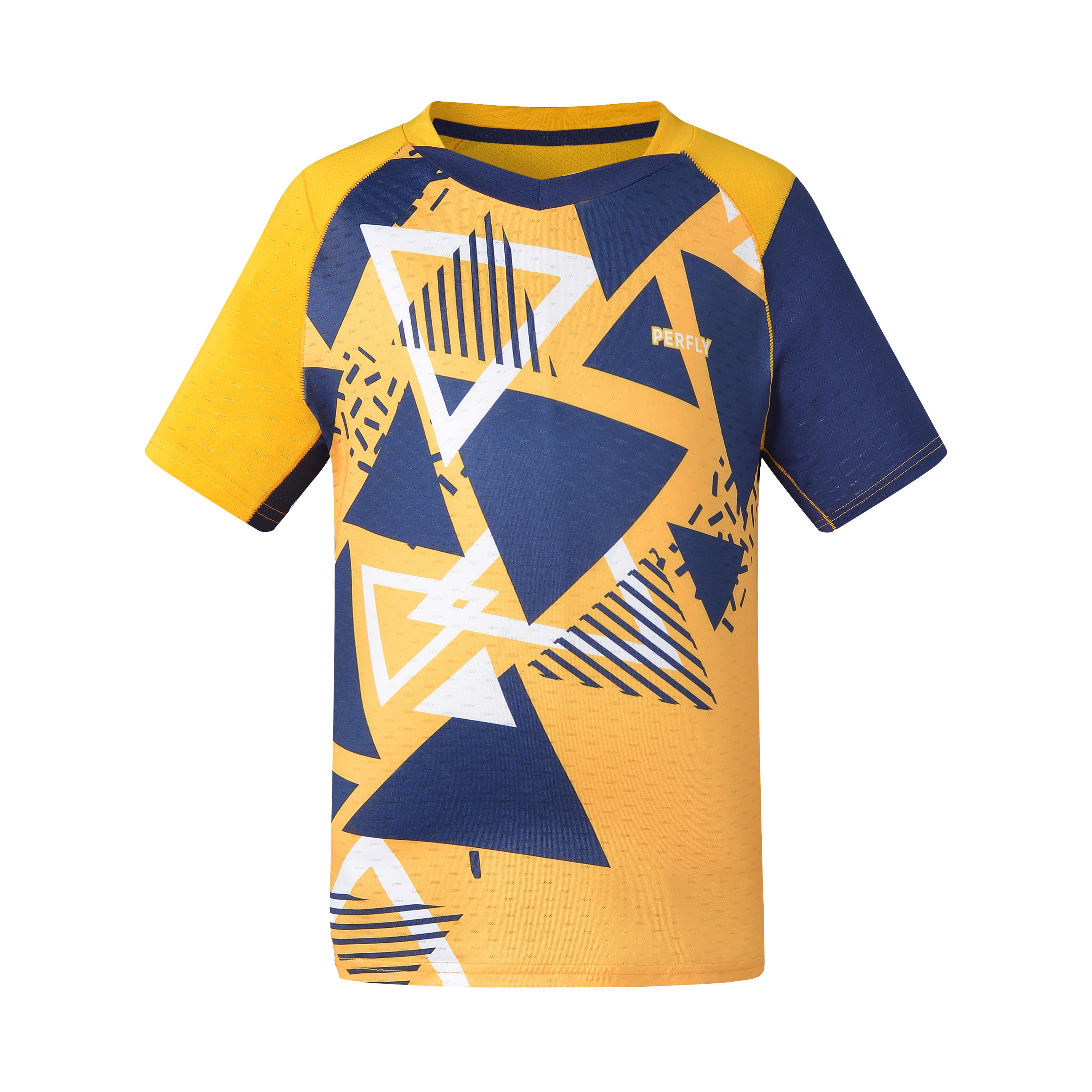 Kids Badminton T Shirt 560 Honey