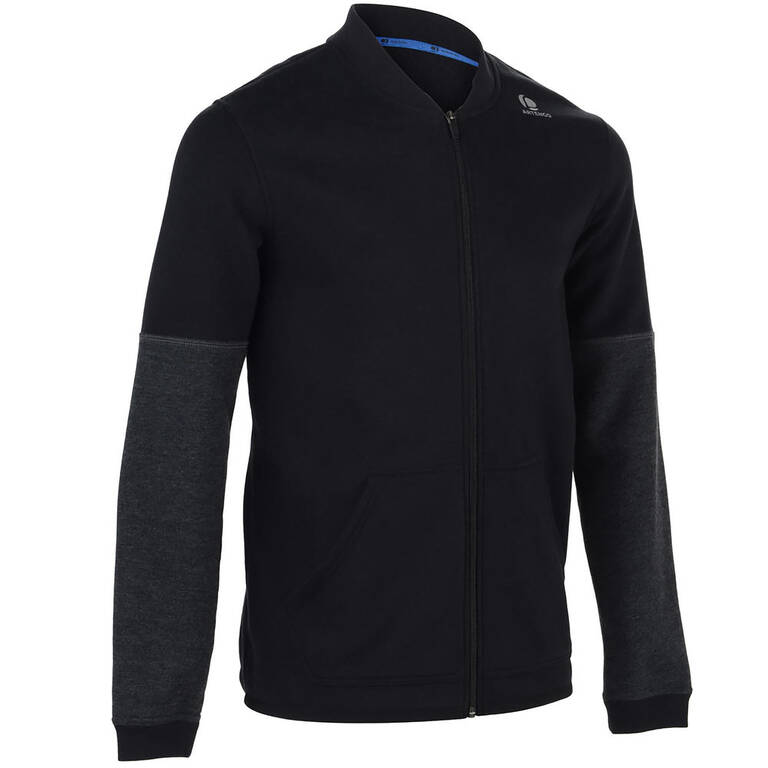 Men Tennis Warm Jacket - TJA500 Black