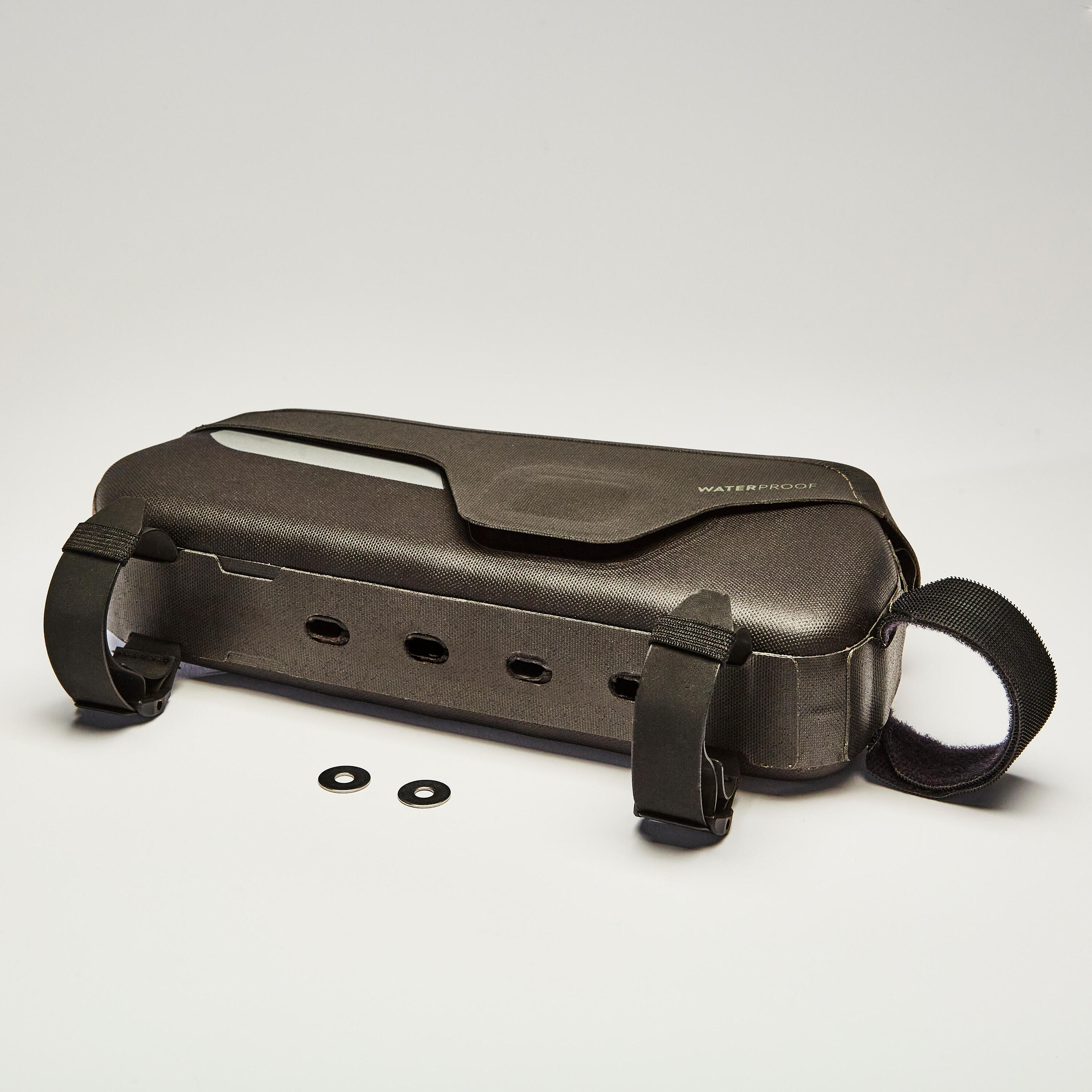 Large Capacity Bike Top Tube Bag - 12.2" Waterproof Frame Storage With