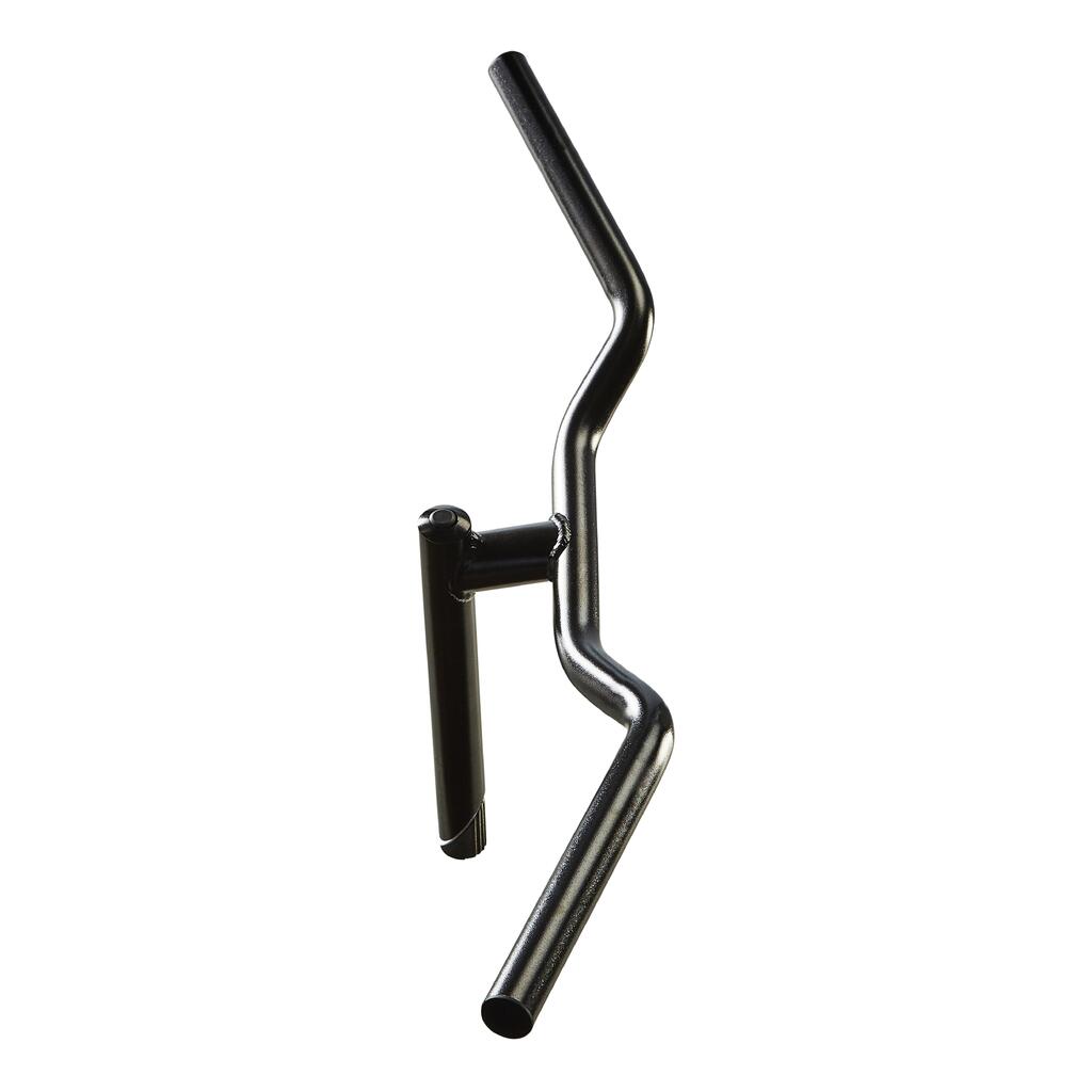 Crni upravljač i lula upravljača (620 mm, 60 mm)