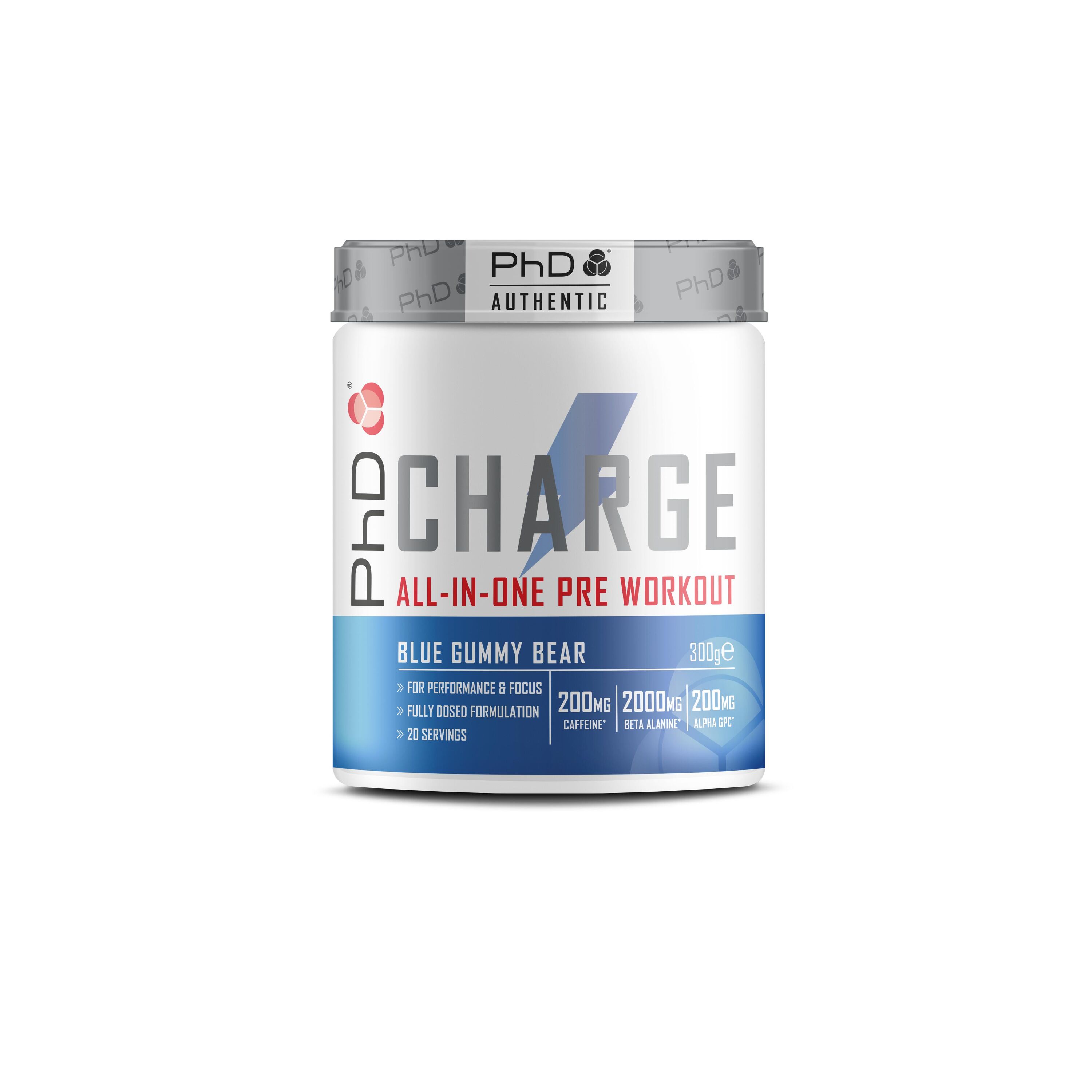 PHD NUTRITION Charge PreWorkout Gummy