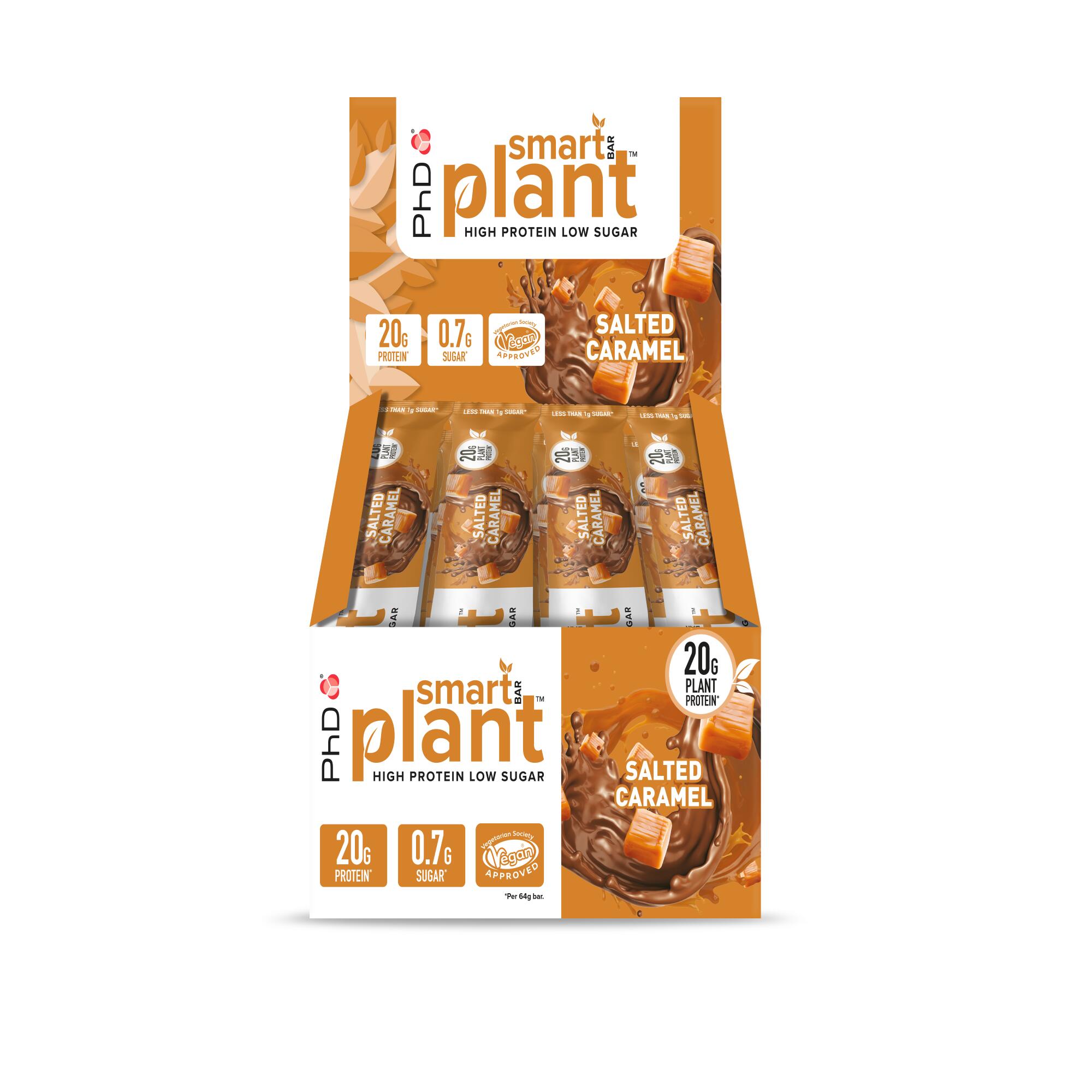 PHD NUTRITION Smart Bar Plant Caramel