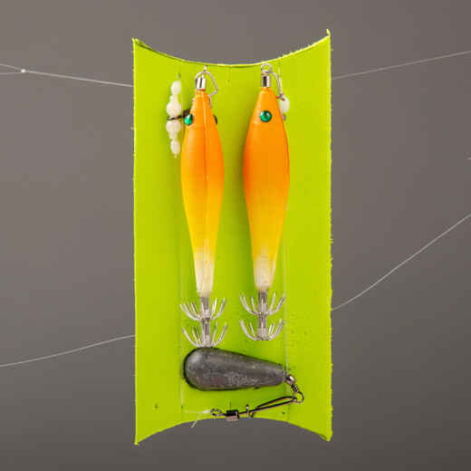 
      Ready-to-fish kit SW ETU KIT SQ, 3 cuttlefish and squid fishing jigs
  
