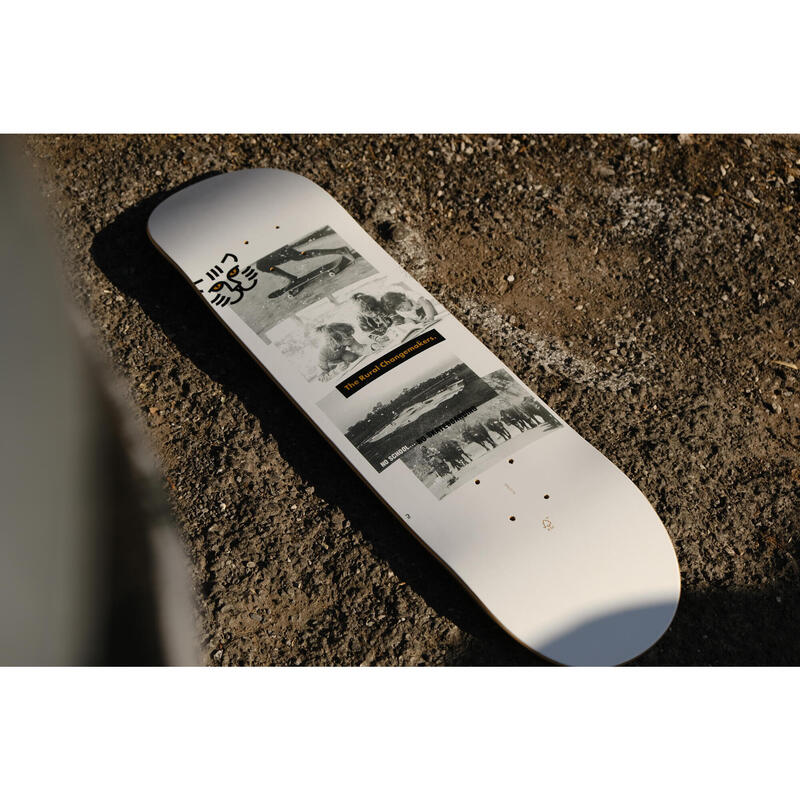 Skateboardová deska z javoru DK120 Rural Changemarkers velikost 8" 