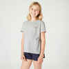 T-Shirt Kinder Baumwolle - 500 grau