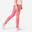 Leggings mallas gimnasia deportiva algodón transpirable Niños Rosa