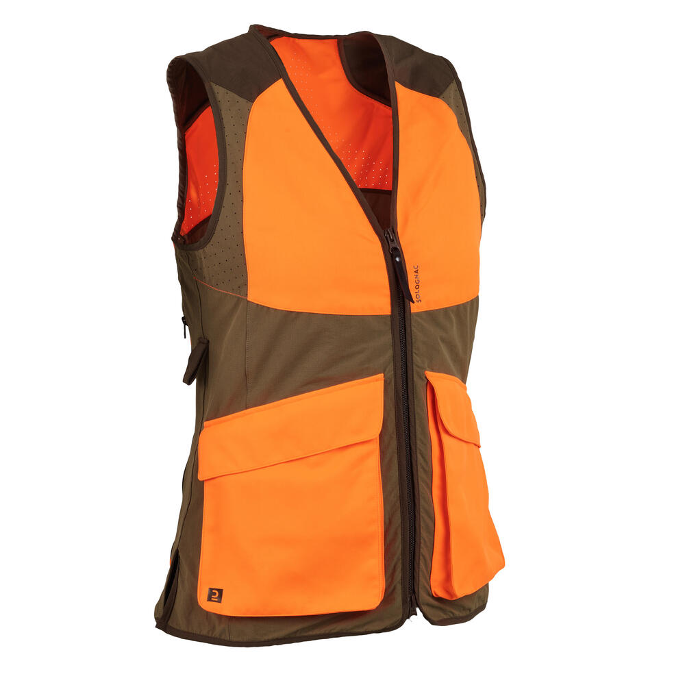 VEST WOMEN LIGHT 500 BROWN/BLAZE