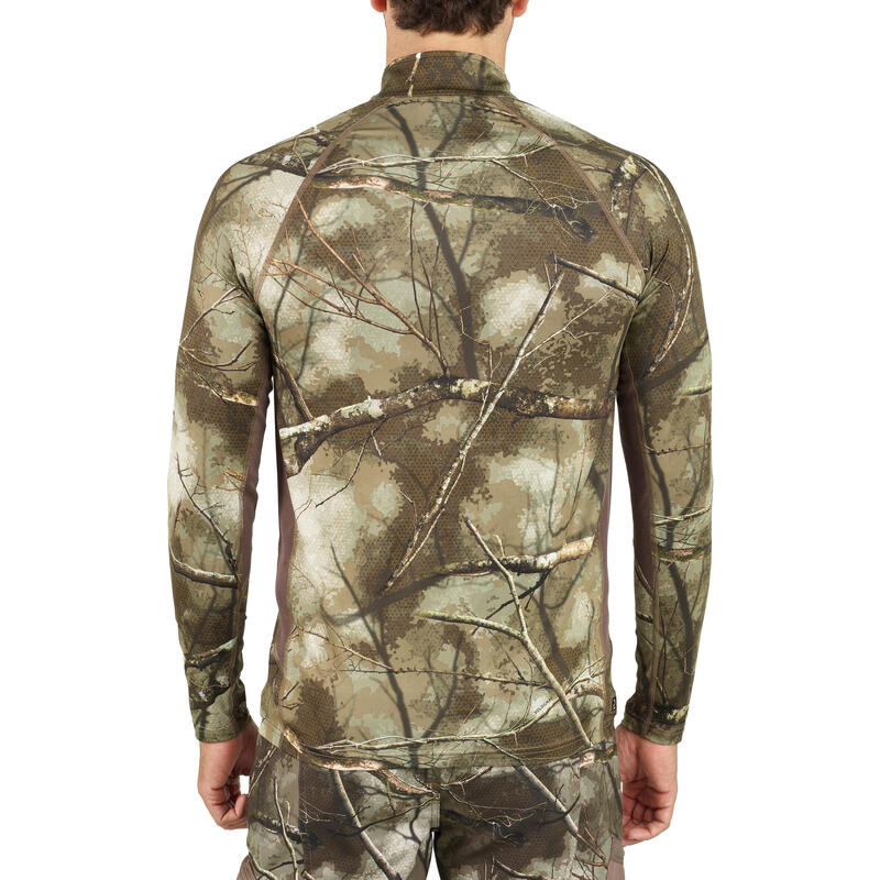 Langarmshirt 500 TREEMETIC leise, atmungsaktiv, camouflage 