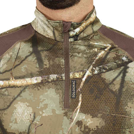 Long-Sleeve Breathable Silent Country Sport T-Shirt Treemetic 500 Camouflage