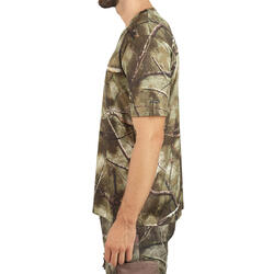 T-SHIRT CHASSE MANCHES COURTES 100 RESPIRANT CAMOUFLAGE TREEMETIC