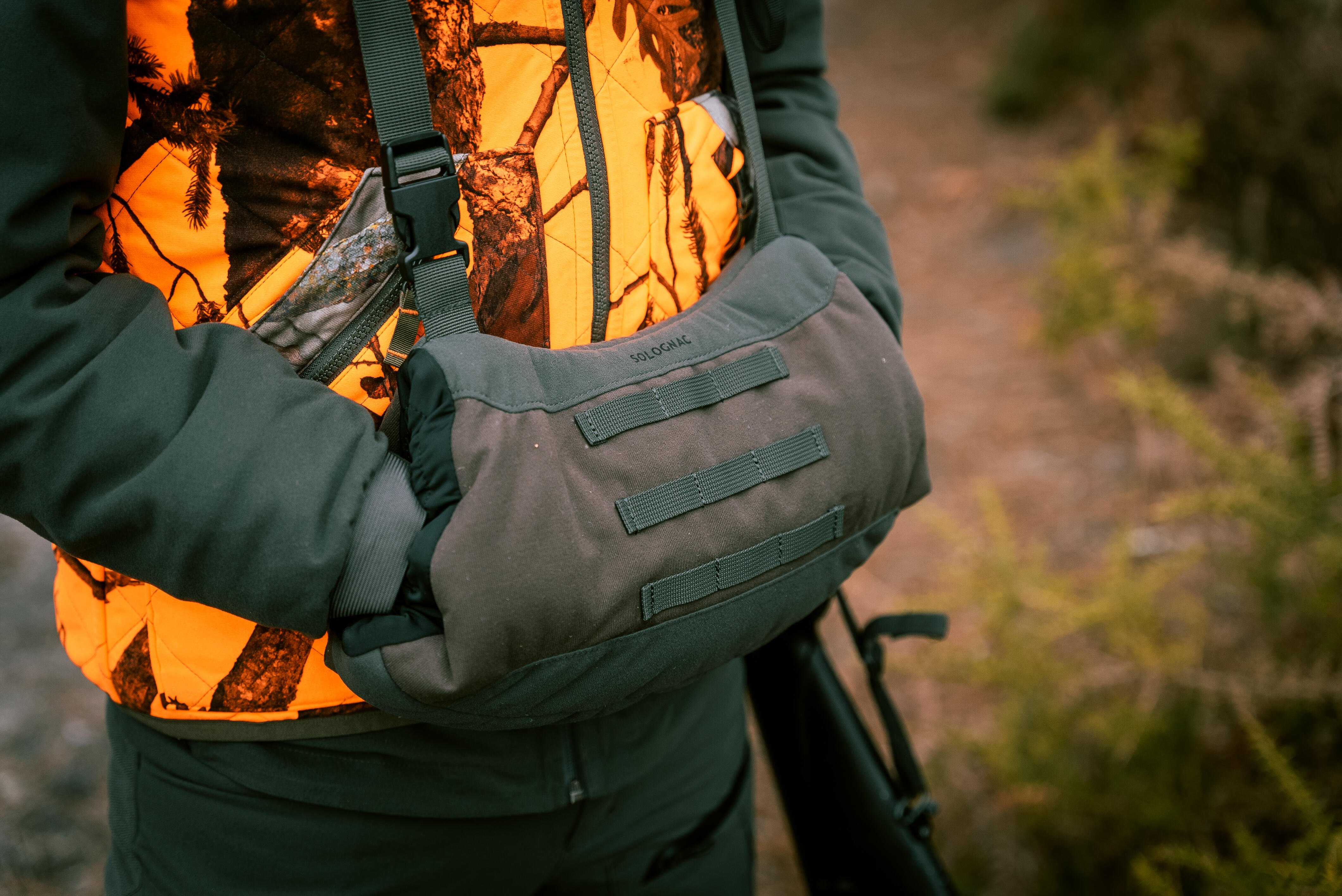 500 Hunting Warm Hand Muff - SOLOGNAC