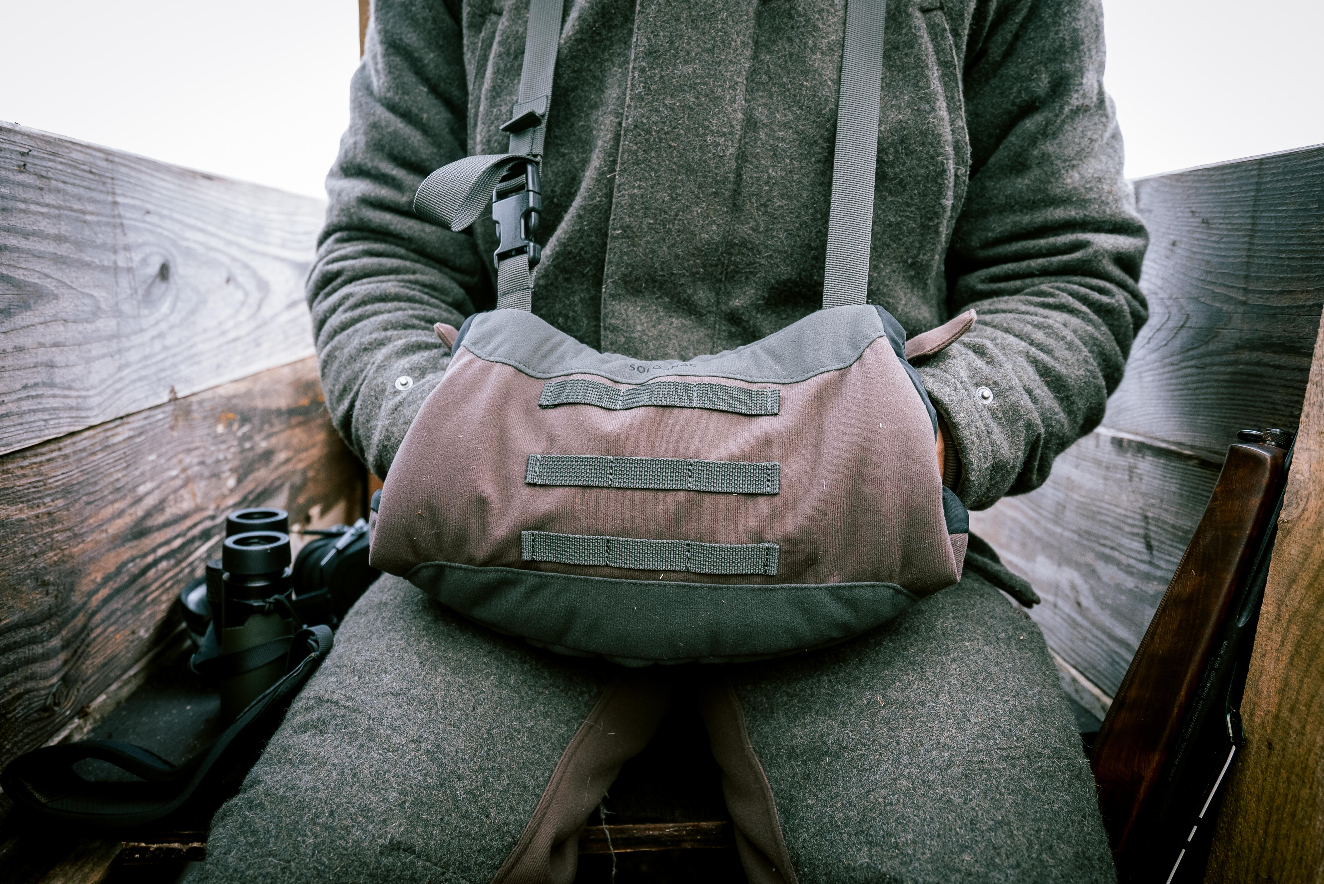 500 Hunting Warm Hand Muff - SOLOGNAC