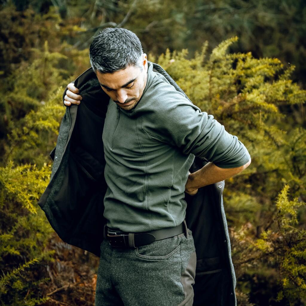 VESTE POLAIRE SOUS VÊTEMENT 100 VERT