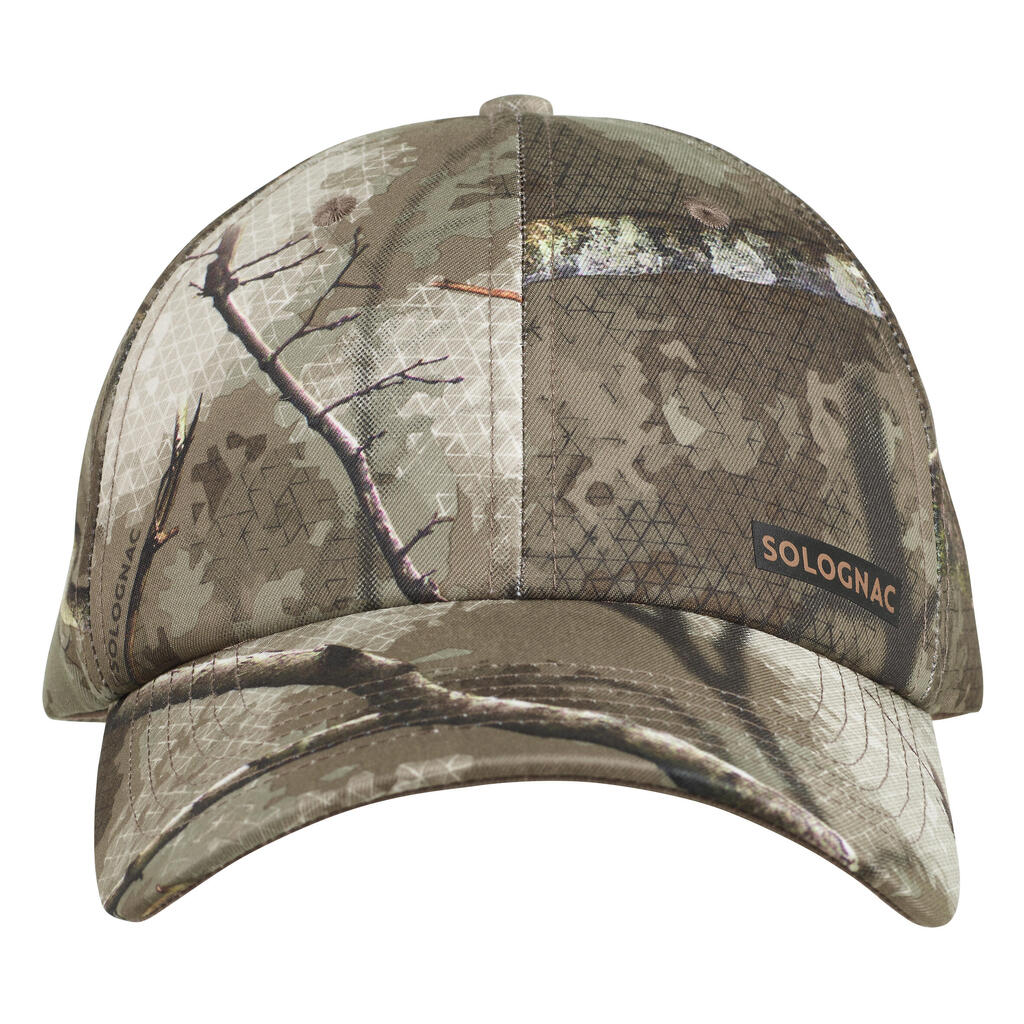 CASQUETTE CHASSE 100 CAMOUFLAGE TREEMETIC