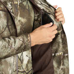 Silent waterproof hunting jacket TREEMETIC 500 CAMOUFLAGE