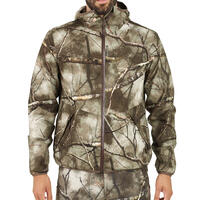 Silent Waterproof Hunting Jacket - Treemetic 500 Camouflage