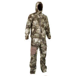 Silent waterproof hunting jacket TREEMETIC 500 CAMOUFLAGE