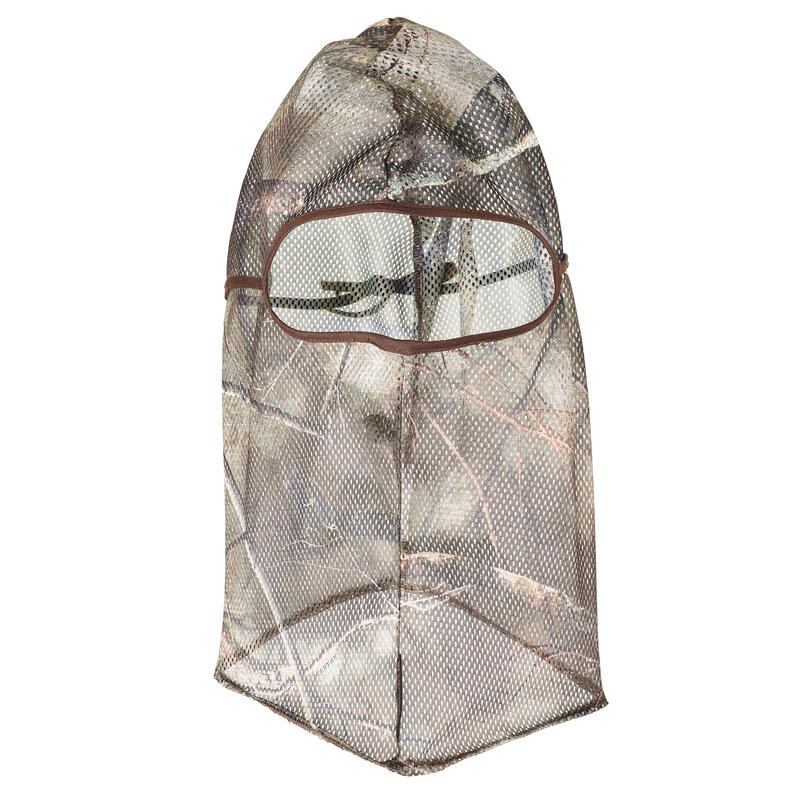 CAGOULE FILET VISAGE MESH CHASSE 100 CAMOUFLAGE TREEMETIC
