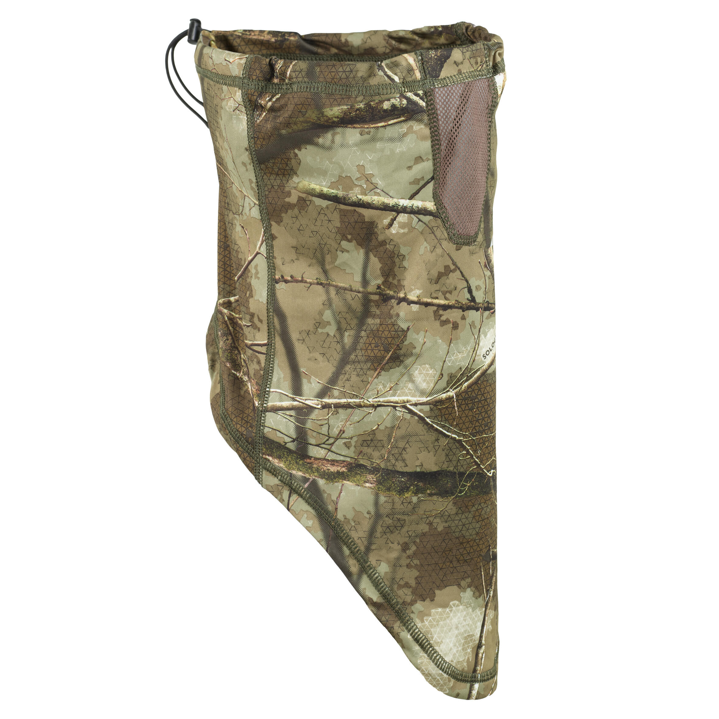 SOLOGNAC Breathable Country Sport Neck Warmer Treemetic 500 Camouflage