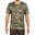 T-shirt Manches courtes respirant chasse 100 camouflage vert