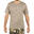 Camiseta Manga Corta Hombre Caza Solognac 100 Transpirable Beige