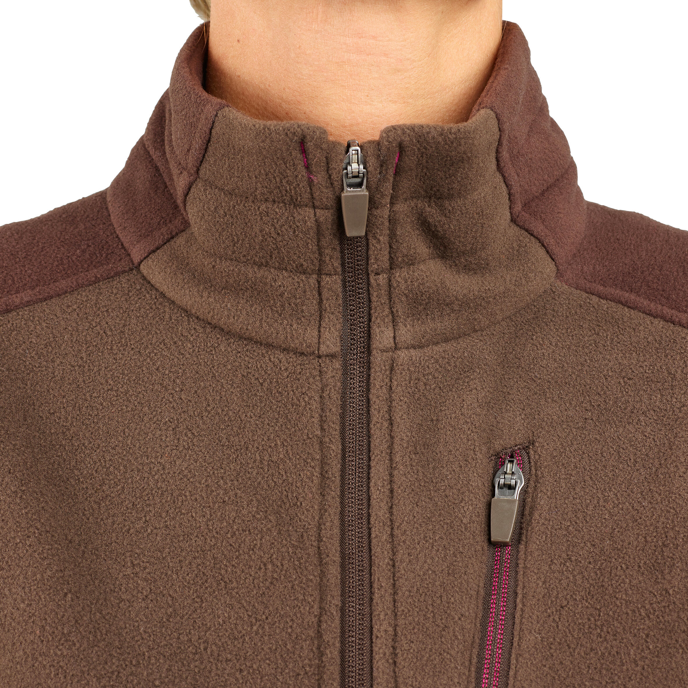 WOMEN’S FLEECE BROWN 500 8/14