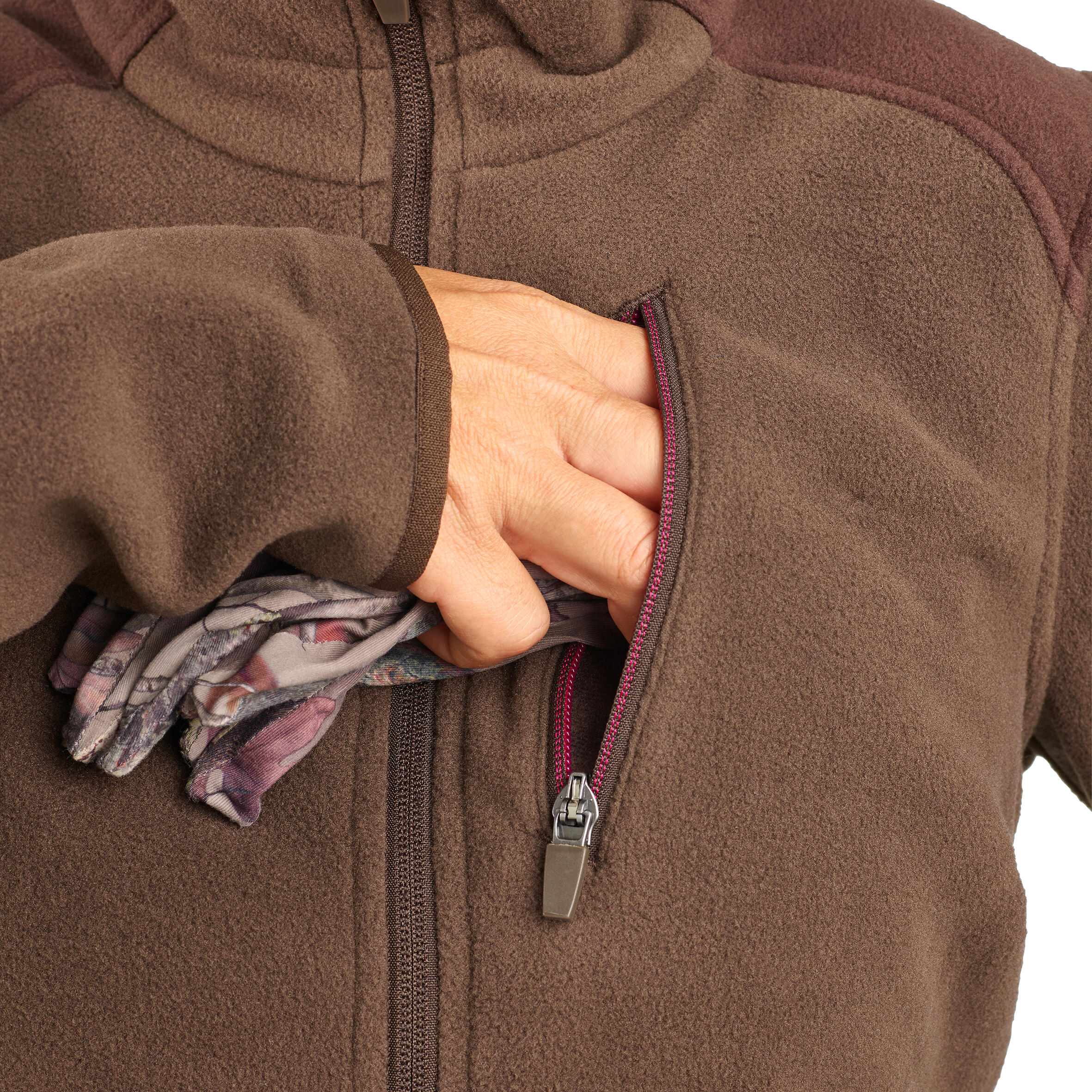 WOMEN’S FLEECE BROWN 500 6/14
