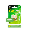 Батарейка ААА SUPER АLKALINE 24A-2CR4 GP 4 шт