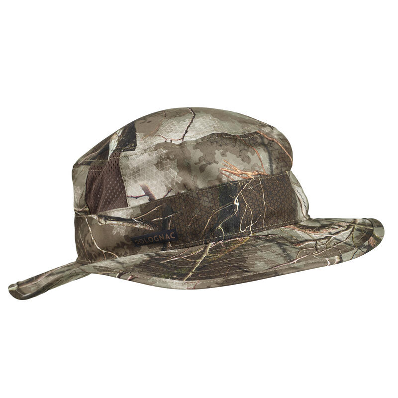 Chapeau BOB chasse 500 Respirant CAMOUFLAGE FORET