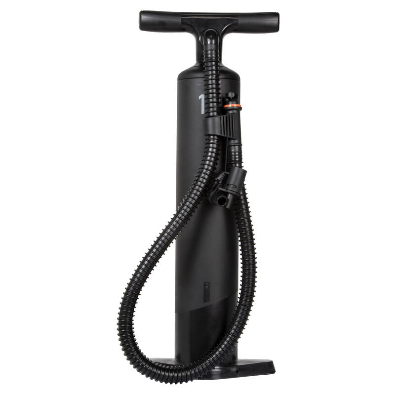 FURTUN POMPĂ MANUALĂ DUBLĂ ACȚIUNE PRESIUNE JOASĂ: 0-10 PSI NEGRU